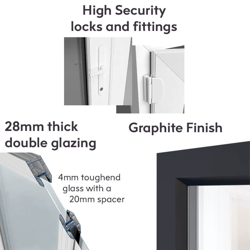UPVC Windows and Doors as Standard
