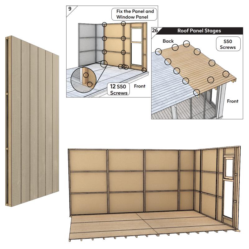 Easy selft assembly