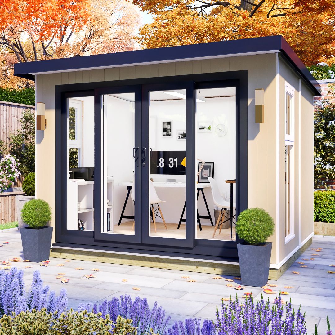 My Den with Sliding Door Insulated Garden Office