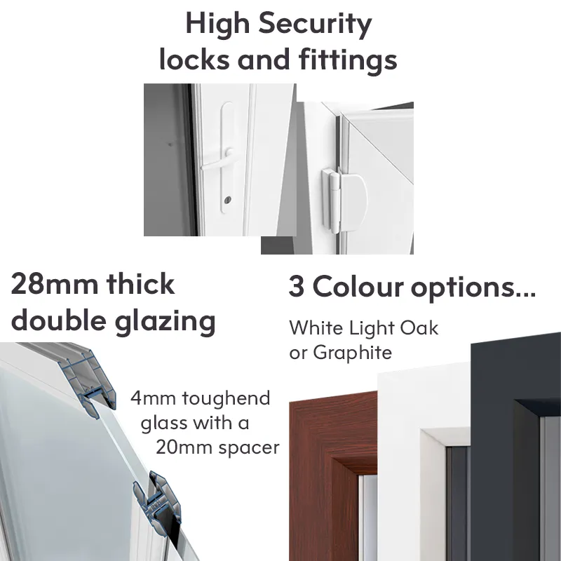UPVC Windows and Doors as Standard